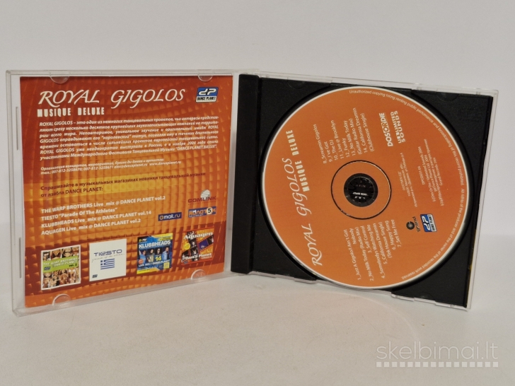 Audio CD Royal Gigolos – Musique Deluxe