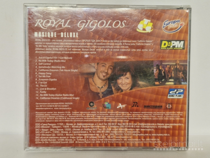 Audio CD Royal Gigolos – Musique Deluxe