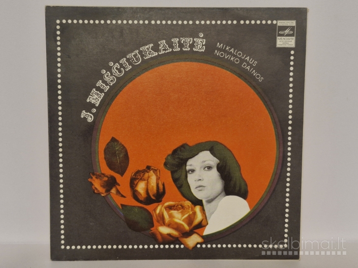 LP plokštelė J. Miščiukaitė – Mikalojaus Noviko Dainos