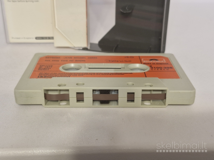 Audio kasetė Jean-Michel Jarre ‎– Oxygène