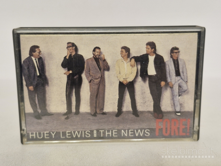 Audio kasetė Huey Lewis And The News – Fore!