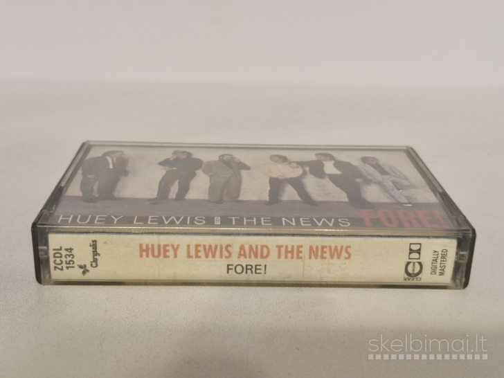 Audio kasetė Huey Lewis And The News – Fore!