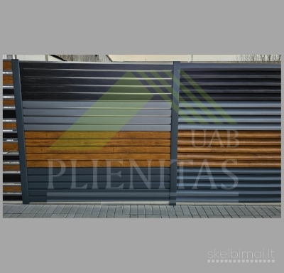 Stogo danga, lietaus sistema, skardos lanktiniai 