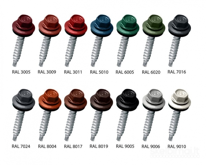 Stogo danga, lietaus sistema, skardos lanktiniai 