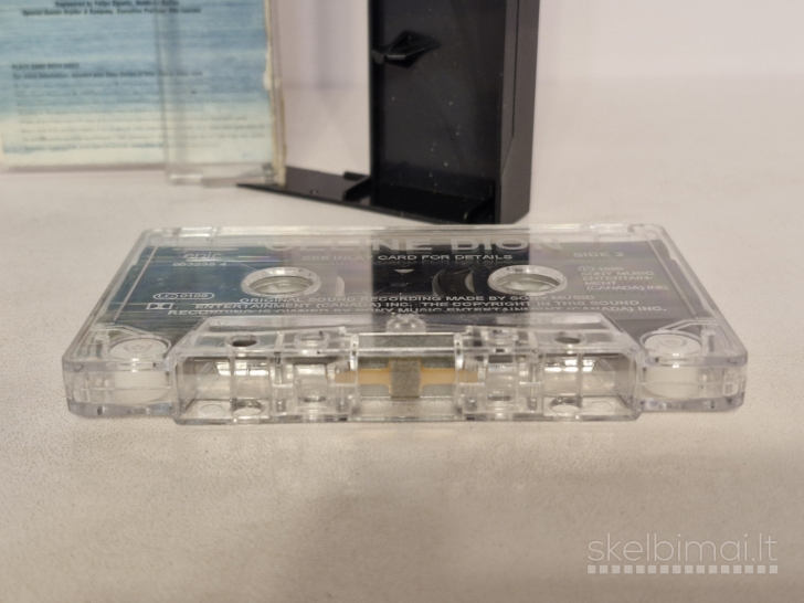 Audio kasetė Celine Dion – Because You Loved Me