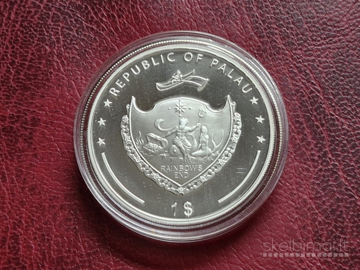 Palau 1 doleris, 2011 UC# 309 Pope John Paul II