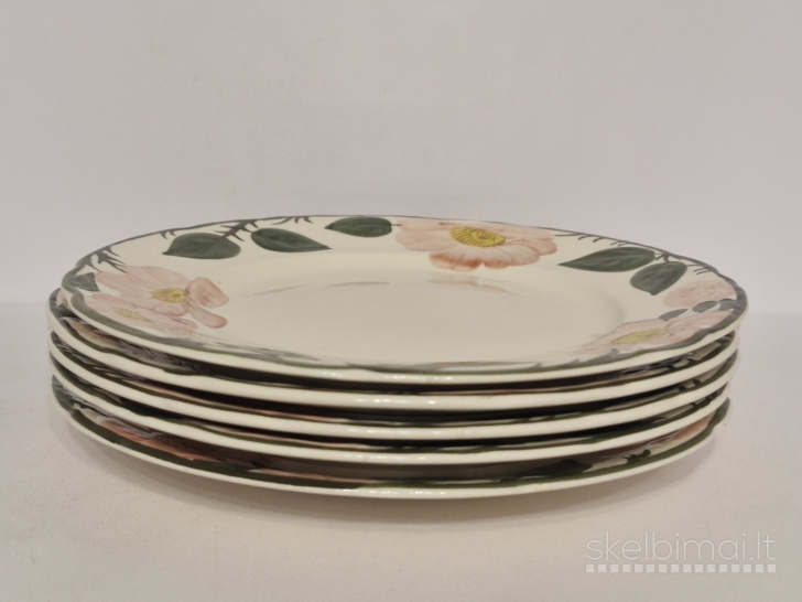 Villeroy & Boch "Wild Rose" desertinės lėkštės, 5vnt., 20,5cm.