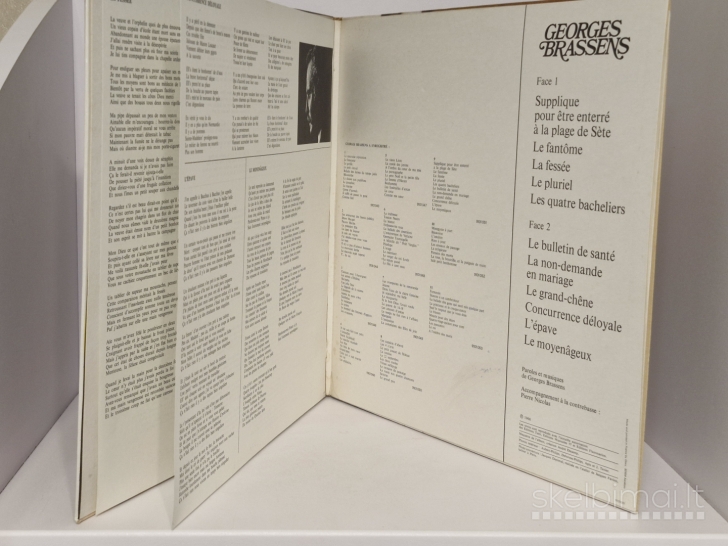 LP plokštelė Georges Brassens –9