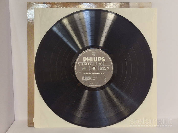 LP plokštelė Georges Brassens –9