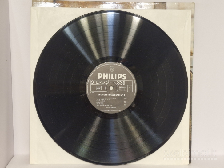 LP plokštelė Georges Brassens –9