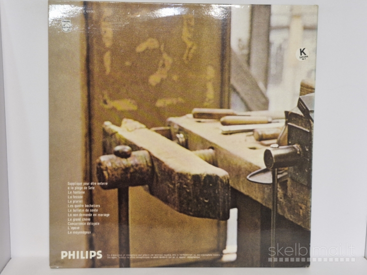 LP plokštelė Georges Brassens –9