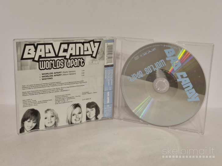 Audio CD Single Bad Candy – Worlds Apart