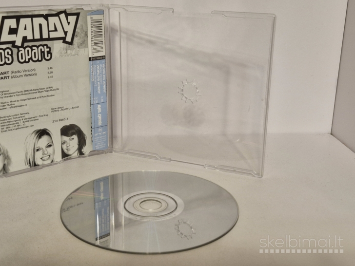 Audio CD Single Bad Candy – Worlds Apart