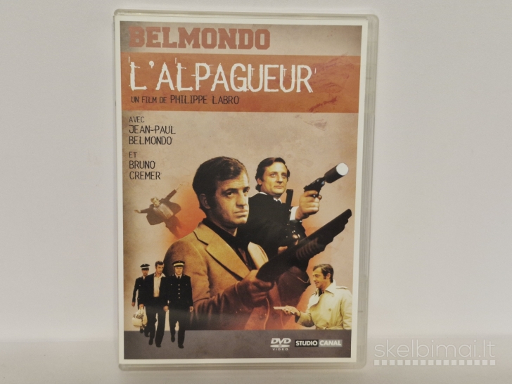DVD filmas L'alpagueur vaid. Jean-Paul Belmondo