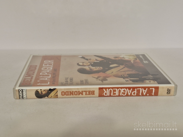 DVD filmas L'alpagueur vaid. Jean-Paul Belmondo