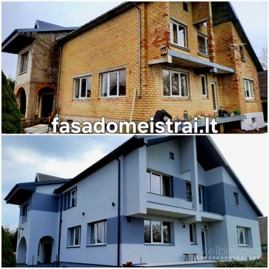 Stogų keitimas, fasadų šiltinimas. Klaipėda