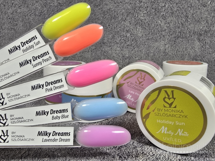 Savaime išsilyginantis gelis nagams Be TPO Molly