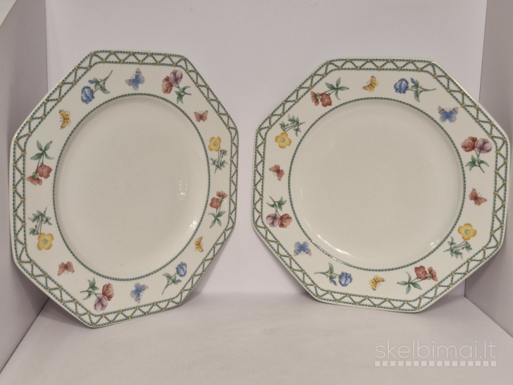 Villeroy & Boch "Casa Verde' pietų lėkštės apie 25,5cm. (2vnt.)