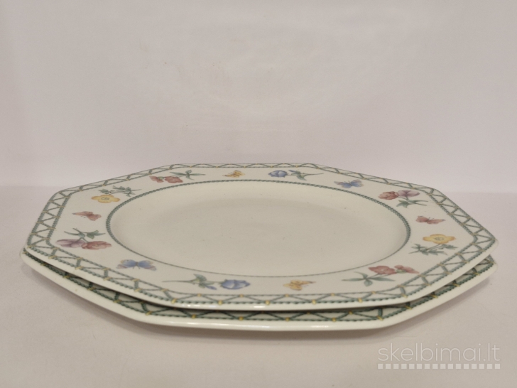 Villeroy & Boch "Casa Verde' pietų lėkštės apie 25,5cm. (2vnt.)