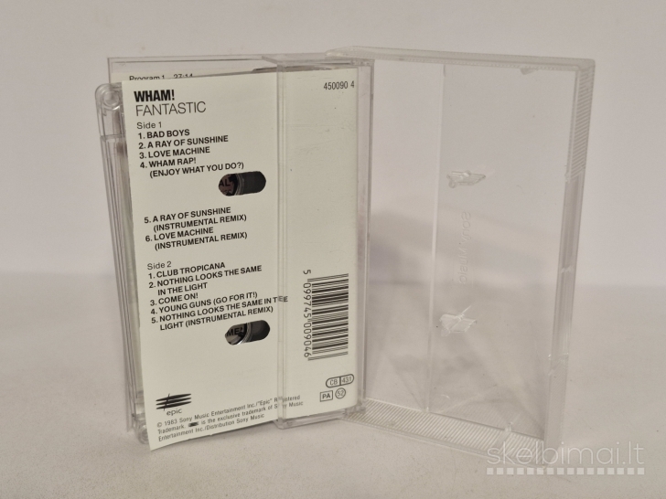 Audio kasetė Wham! – Fantastic