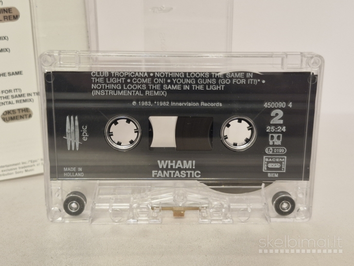 Audio kasetė Wham! – Fantastic