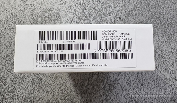 Honor 400 l Naujas l Garantija