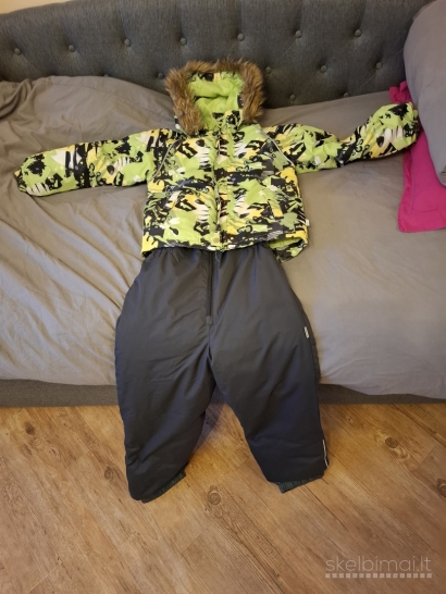  Huppa žieminis komplektas berniukui 134 dydis 