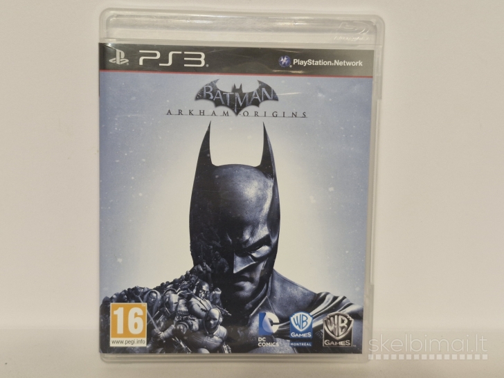 Žaidimas Batman: Arkham Origins PAL Playstation 3