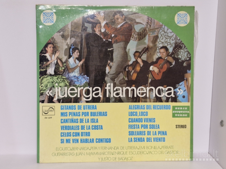 LP plokštelė Various – Juerga Flamenca