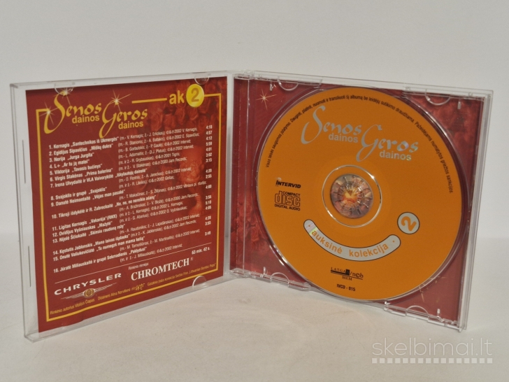 Audio CD Various – Senos Dainos Geros Dainos (Auksinė Kolekcija 2)