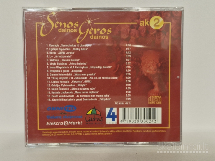 Audio CD Various – Senos Dainos Geros Dainos (Auksinė Kolekcija 2)
