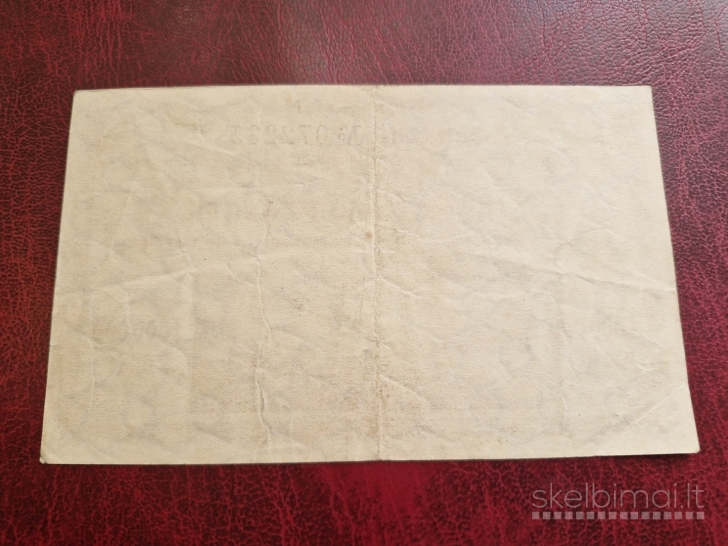 1 Million Mark 1923.08 Chemnitz Notgeld Vokietija