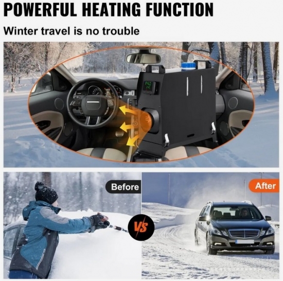 8 kW dyzelinis autonominis šildytuvas, Webasto analogas