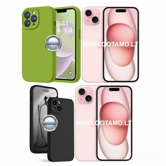 423 B-Soft Plus dėklai nugarėlės Apple iPhone 15 telefonui