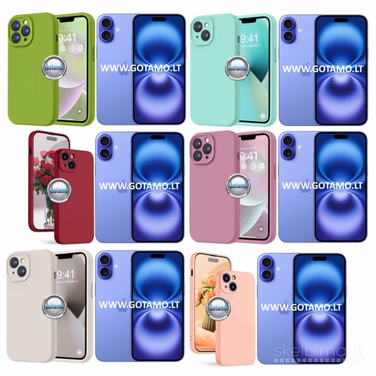 427 B-Soft Plus dėklai nugarėlės Apple iPhone 16 Plus telefonui
