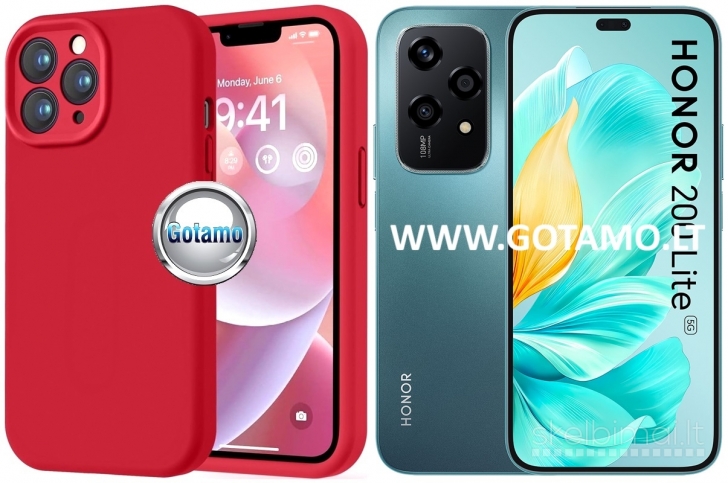 432 B-Soft Plus dėklai nugarėlės Honor 200 Lite telefonui