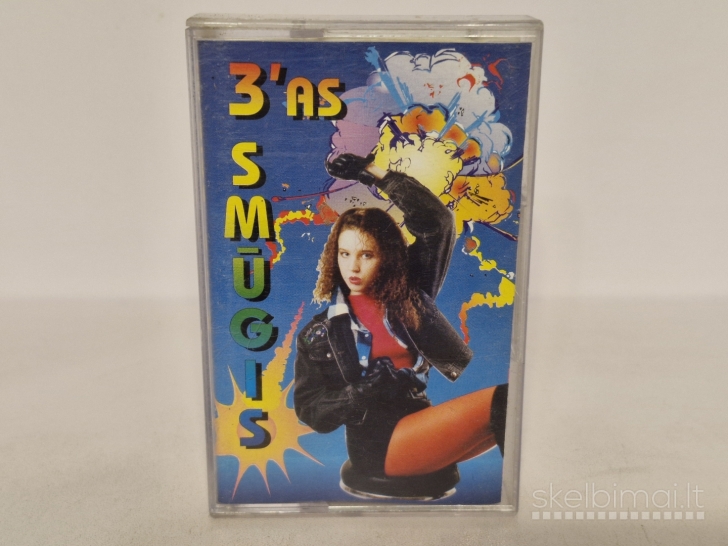 Audio kasetė Various ‎– 3'as Smūgis