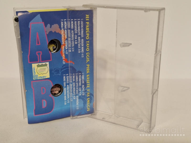 Audio kasetė Various ‎– 3'as Smūgis