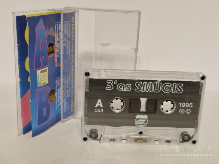 Audio kasetė Various ‎– 3'as Smūgis