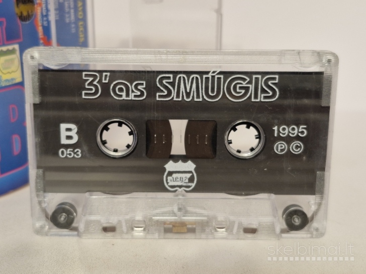 Audio kasetė Various ‎– 3'as Smūgis