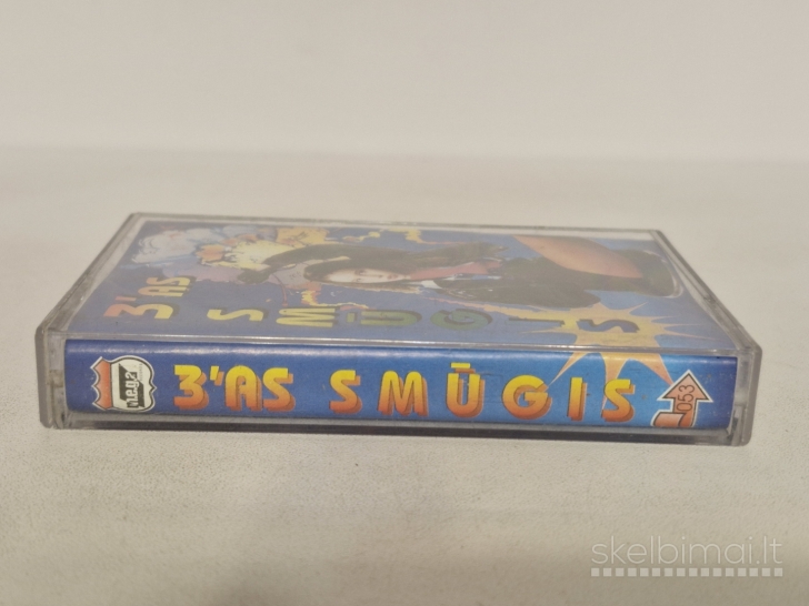 Audio kasetė Various ‎– 3'as Smūgis