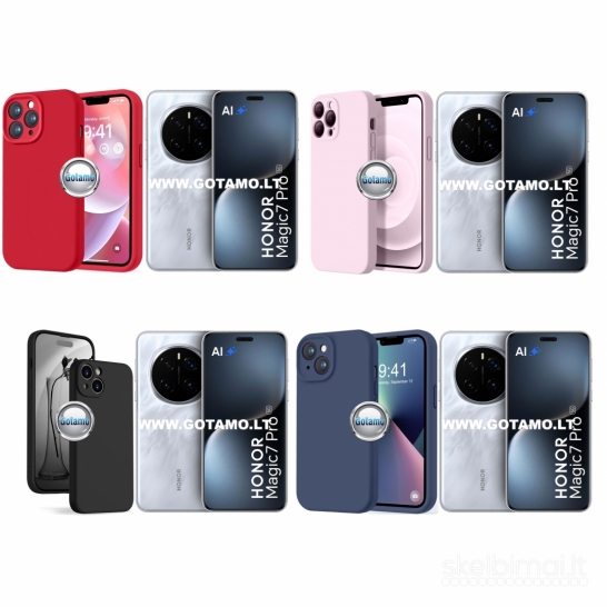 436 B-Soft Plus dėklai nugarėlės Honor Magic 7 Pro telefonui