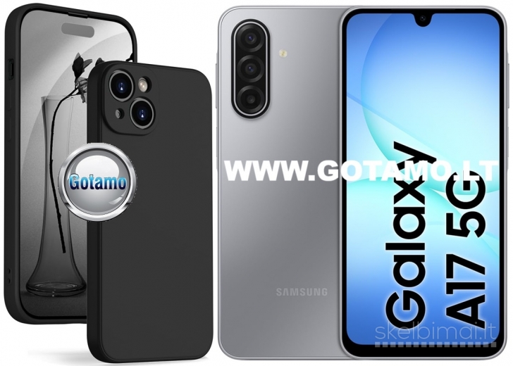 448 B-Soft Plus dėklai nugarėlės Samsung Galaxy A17 telefonui