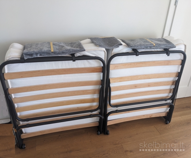 Skubiai parduodamos 2 sulankstomos lovos italu gamybos, Palanga/Sventoji