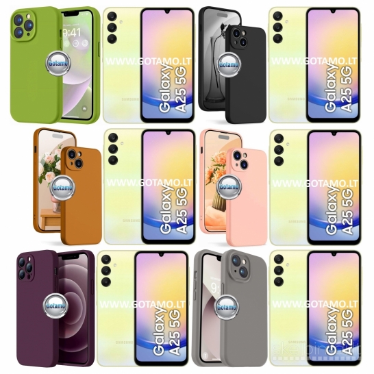 449 B-Soft Plus dėklai nugarėlės Samsung Galaxy A25 telefonui