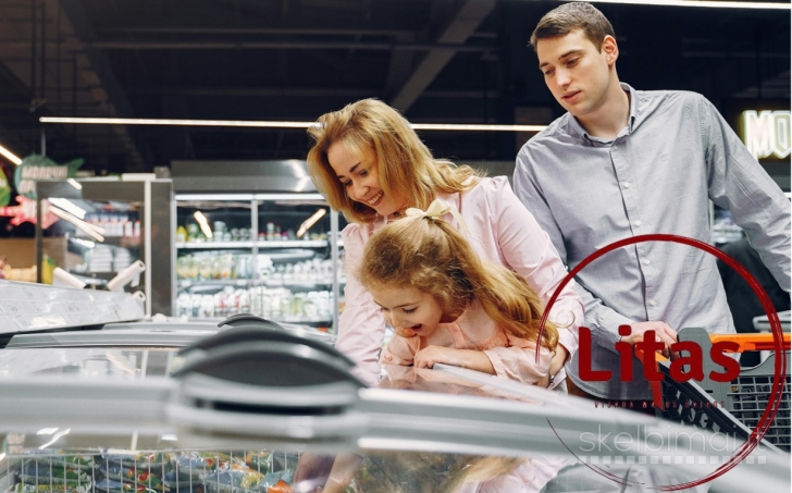 Kasininkas – pardavėjas (-a), Prekybos tinklas „Litas“, Vilnius