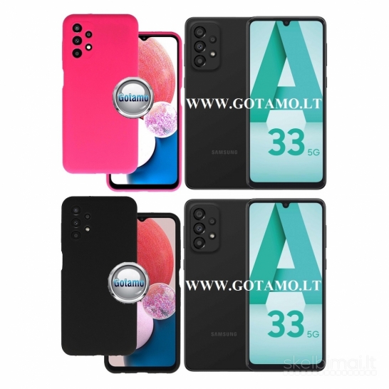 450 B-Soft Plus dėklai nugarėlės Samsung Galaxy A33 5G telefonui