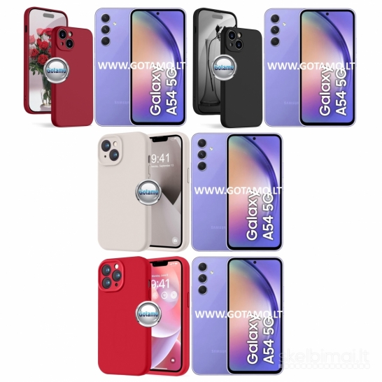 454 B-Soft Plus dėklai nugarėlės Samsung Galaxy A54 telefonui