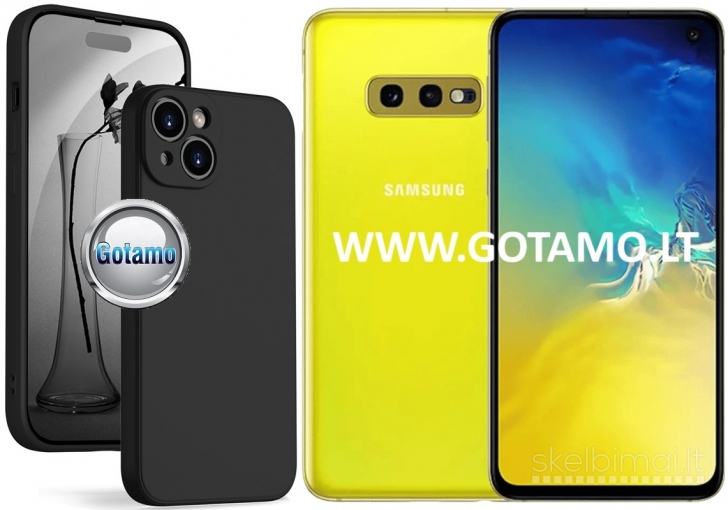 455 B-Soft Plus dėklai nugarėlės Samsung Galaxy S10e telefonui
