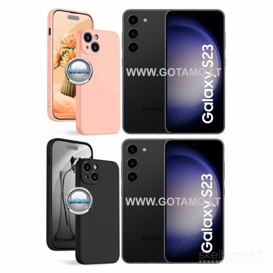 459 B-Soft Plus dėklai nugarėlės Samsung Galaxy S23 telefonui